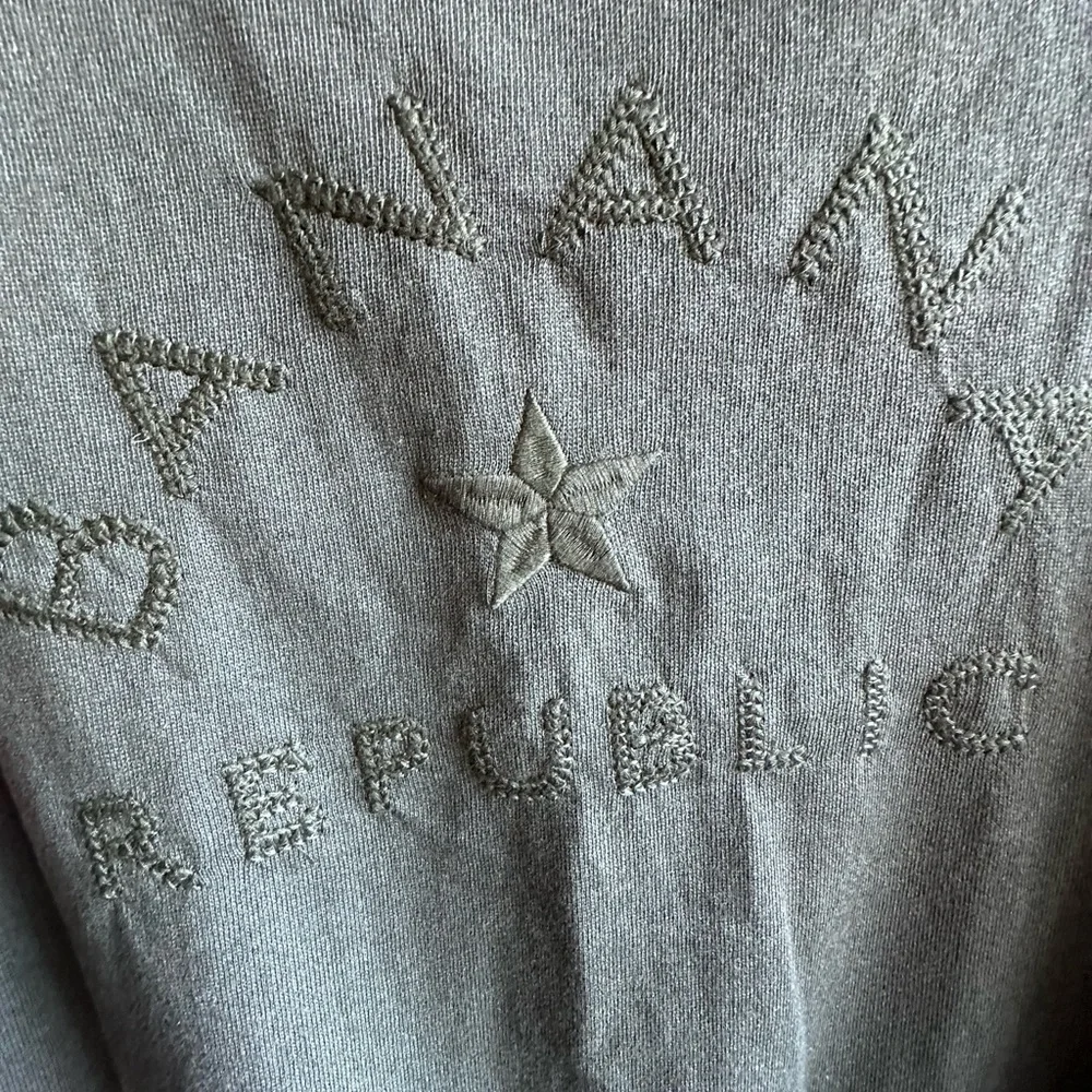 Banana Republic Men's Olive Crewneck Sweater